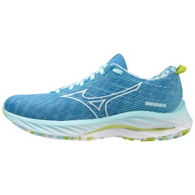 Zapatillas Para Correr Mizuno WAVE Rider 26 Roxy Mujer - Azules / Blancos / Verdes - Chile M927TCSF